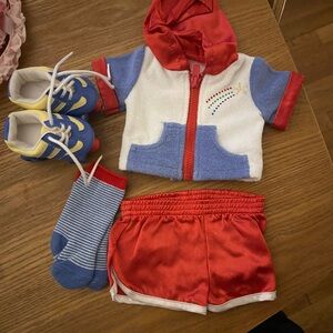 American Girl Julie's Americana Roller Skating Outfit 2008 retired